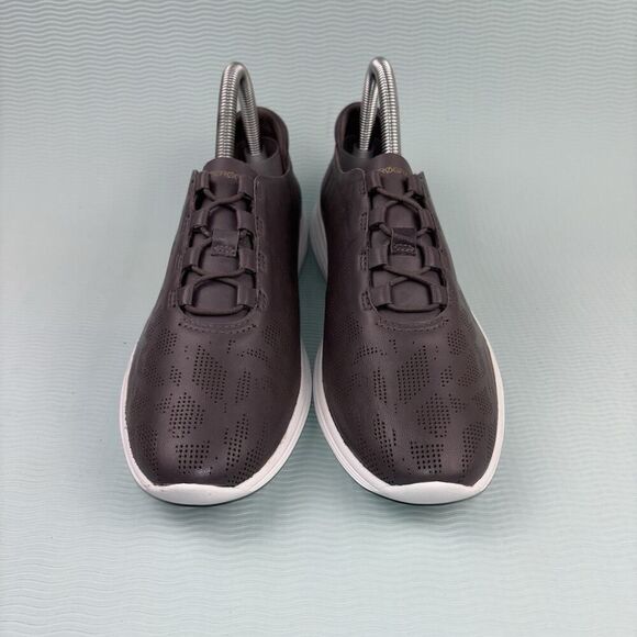 Cole Haan Oxfords Women's Size 8.5B Grey Grand.OS Laser Cut Lace Up W05484 - Picture 2 of 9